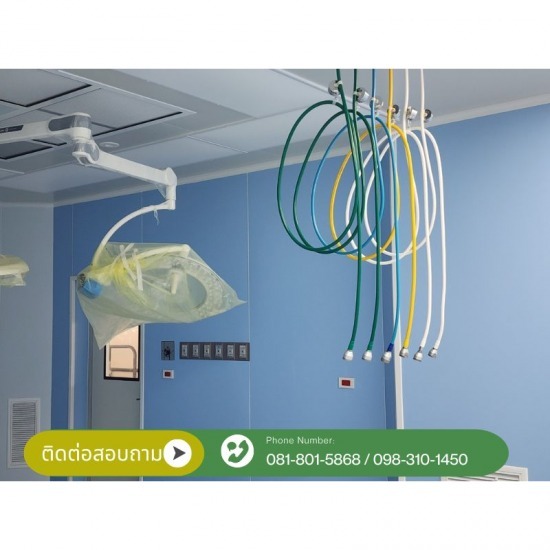 ติดตั้งระบบไปป์ไลน์ Pipeline Medical Gases System